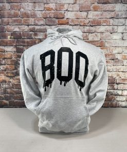 BOO - Hoodie- Grey