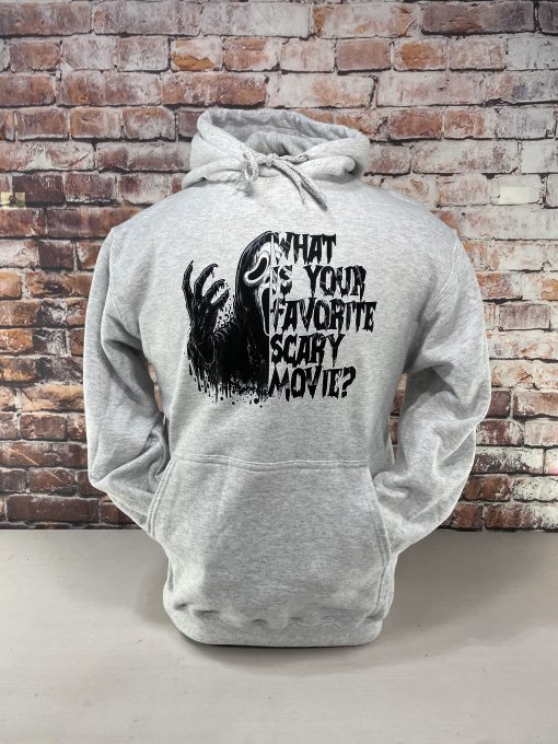 Scary - Hoodie- Grey
